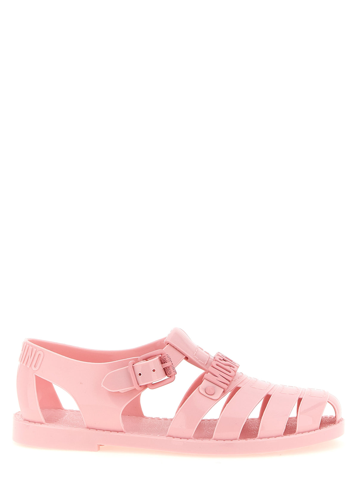 Moschino Multicolor Pvc Flat Sandals