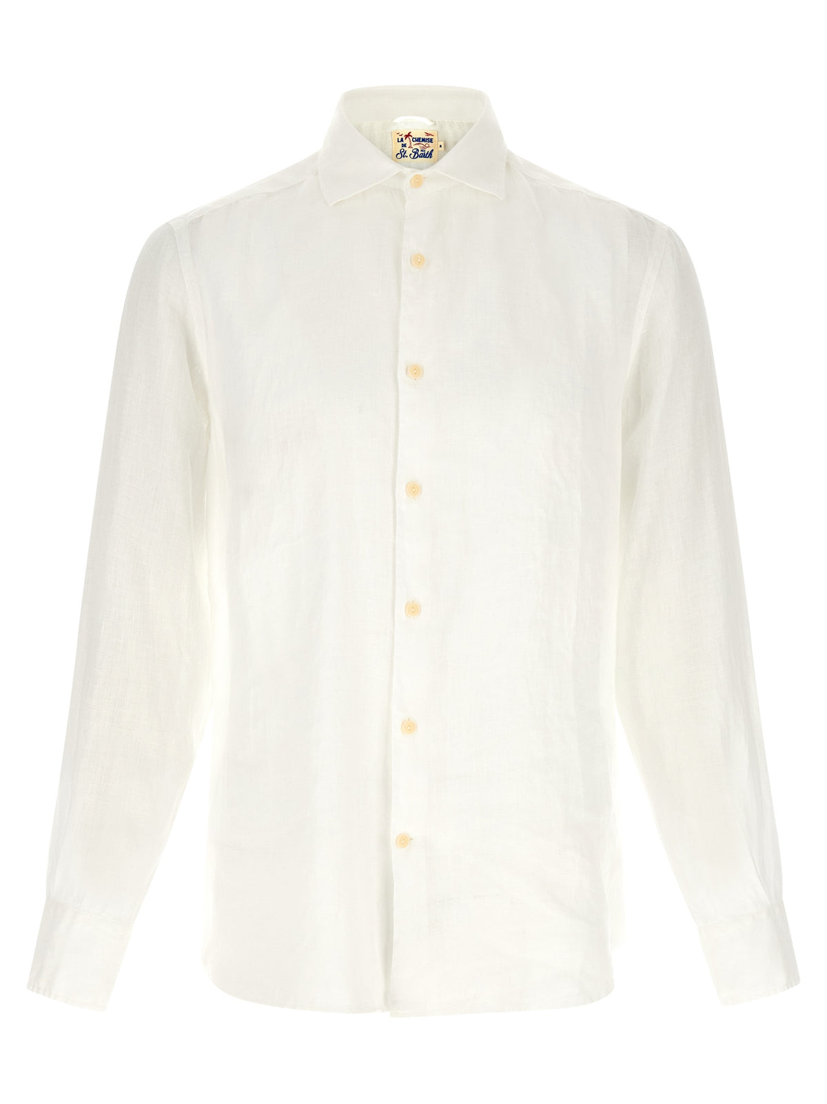 MC2 Saint Barth White Linen Blouse