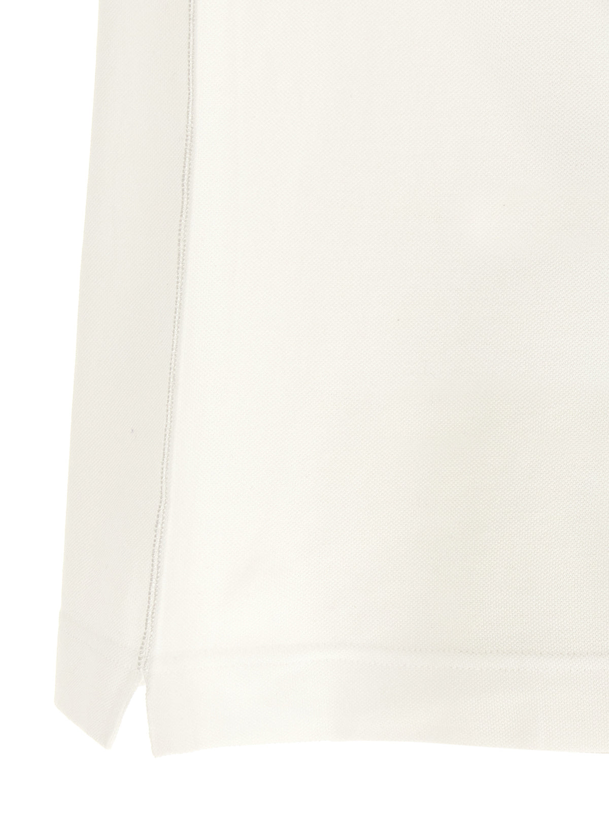 Dolce & Gabbana White Cotton Polo Shirt