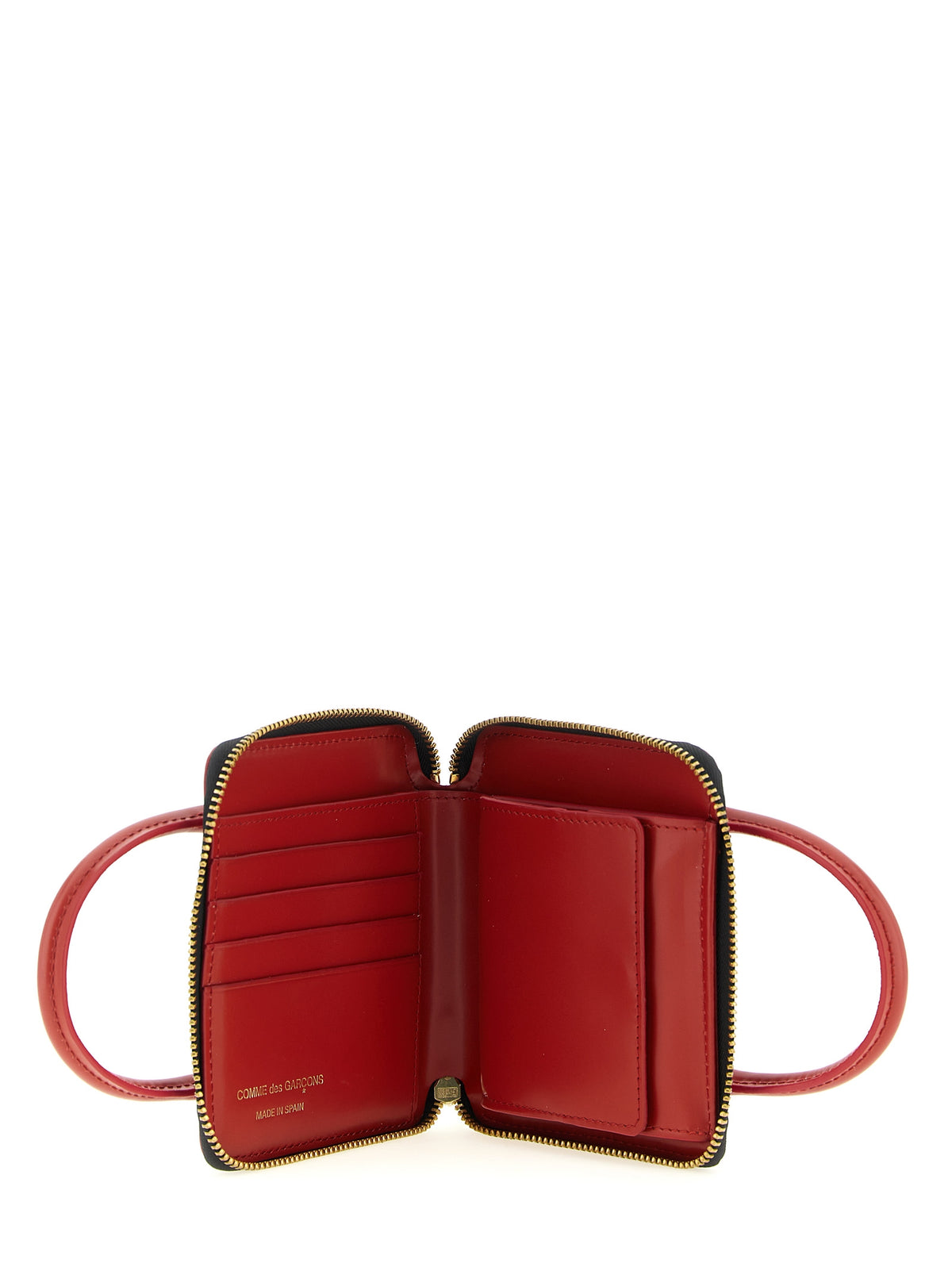 Comme Des Garçons Red Cowhide Cardholder