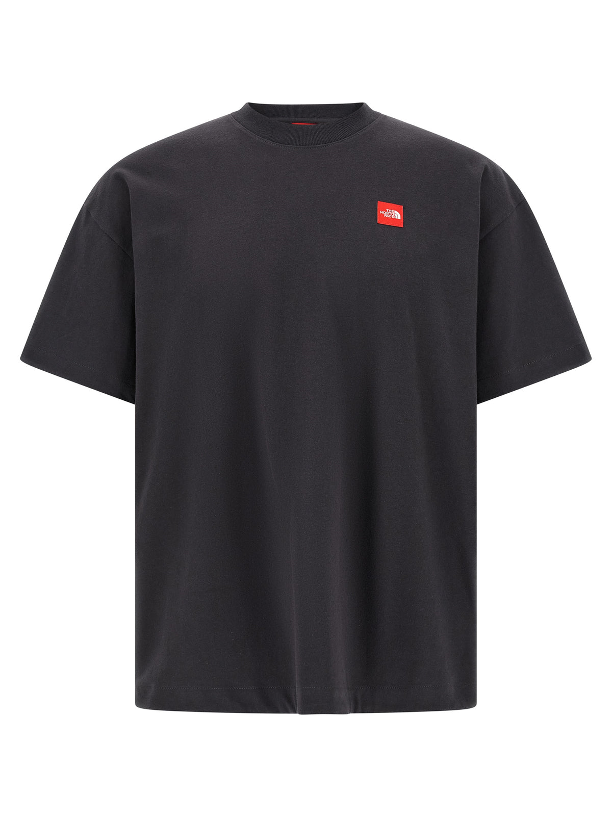 The North Face Gray Cotton T-Shirt