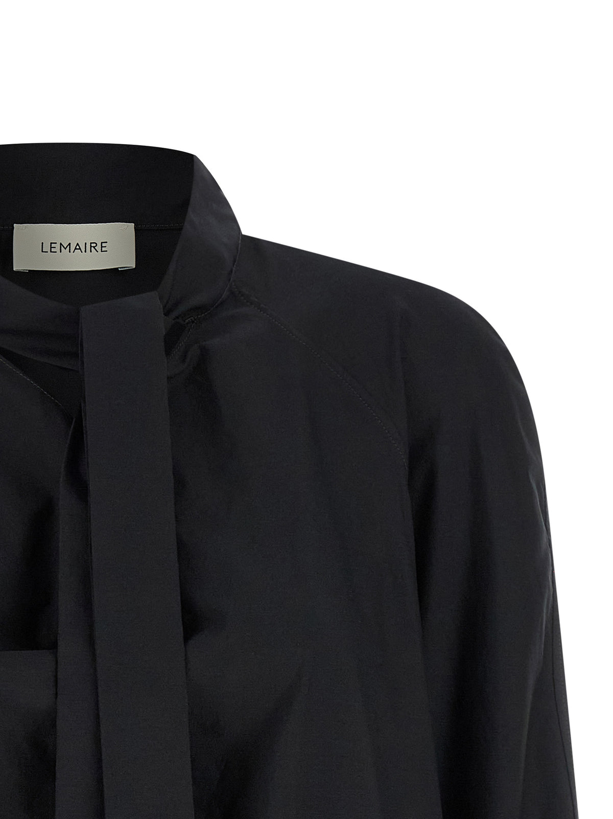 Lemaire Black Cotton Blouse