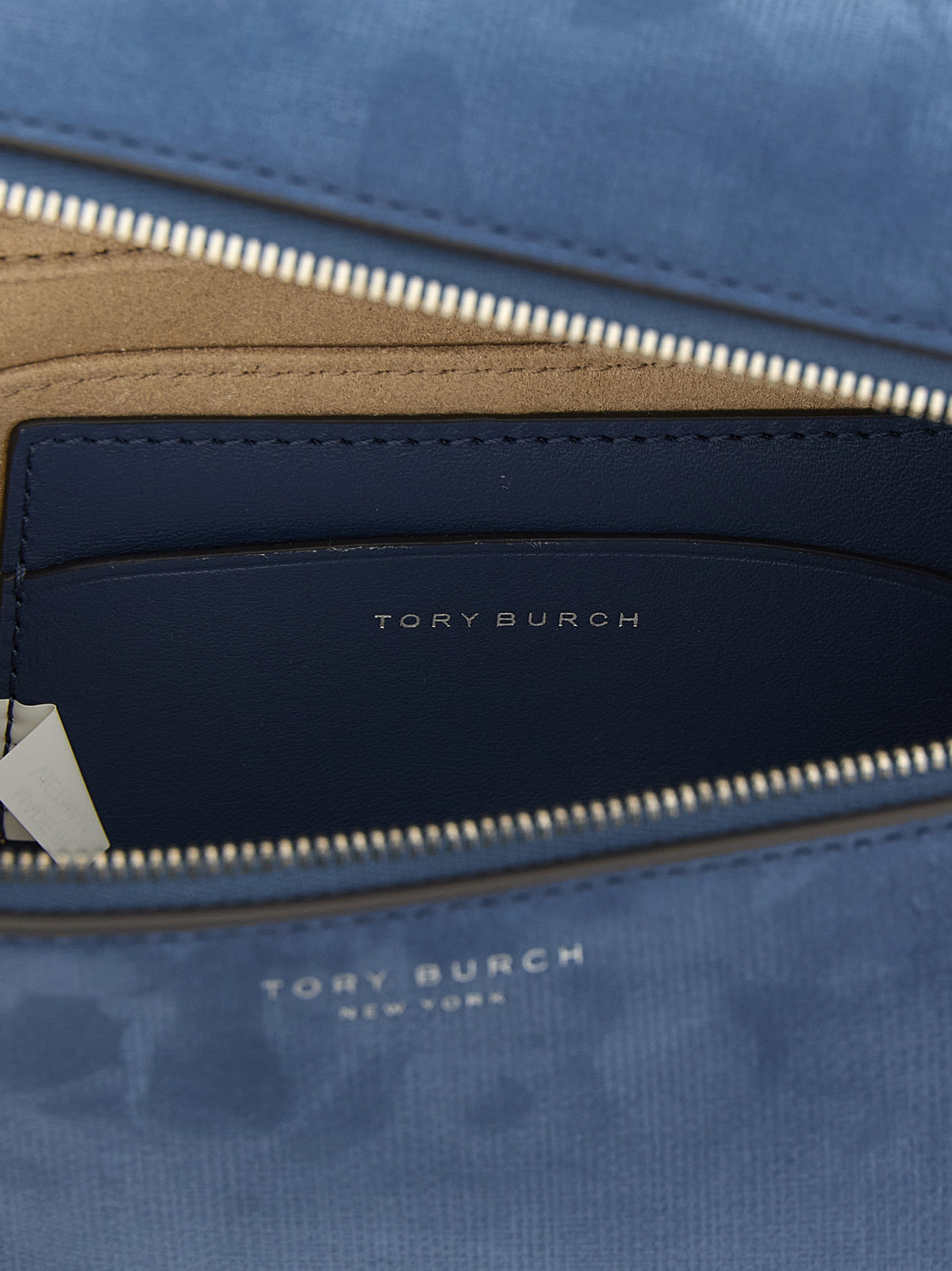 Tory Burch Blue Lamb Leather Handbag