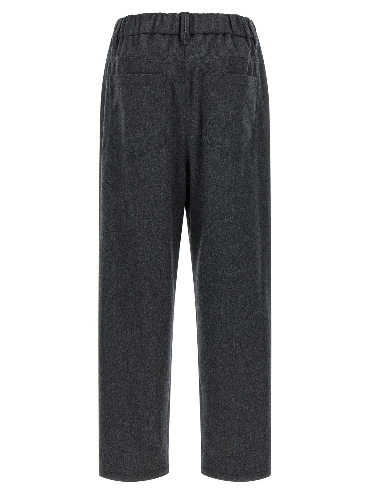 Brunello Cucinelli Gray Wool Pants
