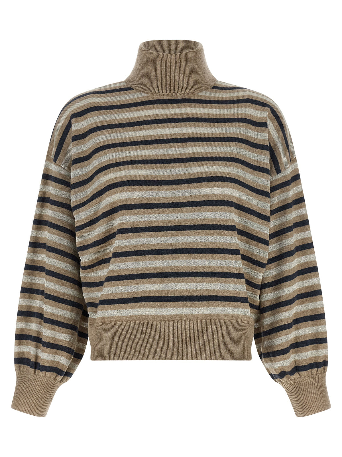 Brunello Cucinelli Multicolor Virgin Wool Cardigan