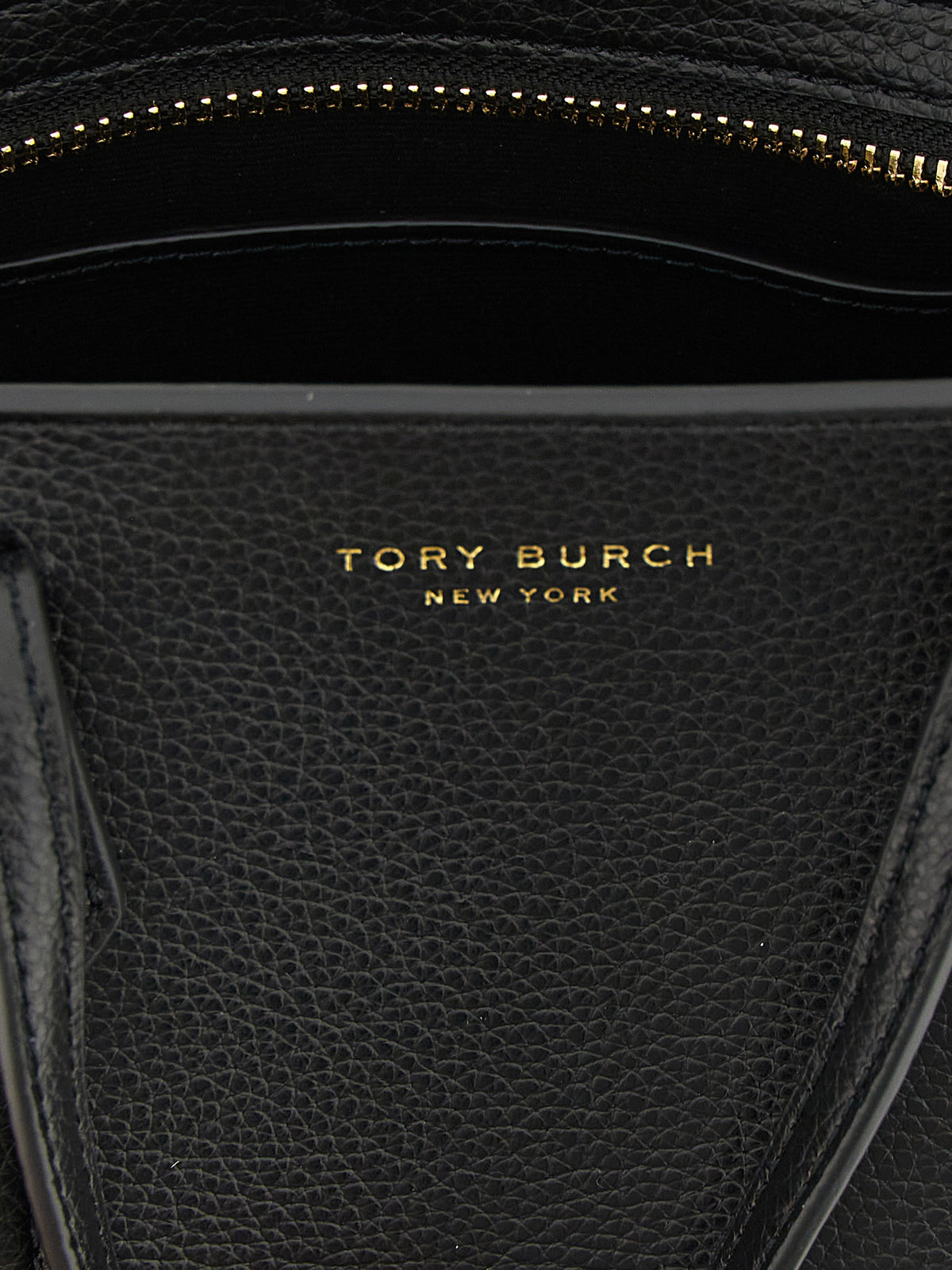 Tory Burch Black Cowhide Handbag