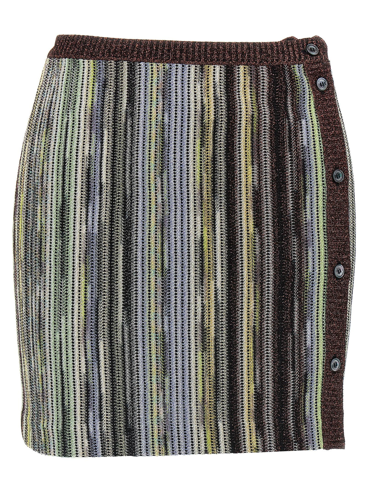 Missoni Multicolor Viscose Long Skirt