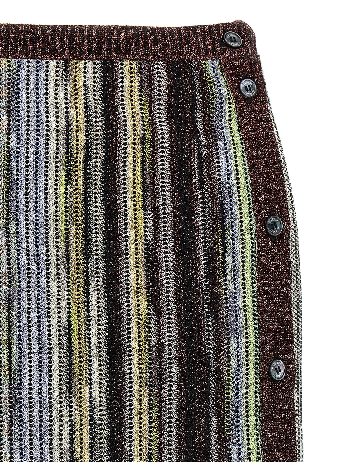 Missoni Multicolor Viscose Long Skirt