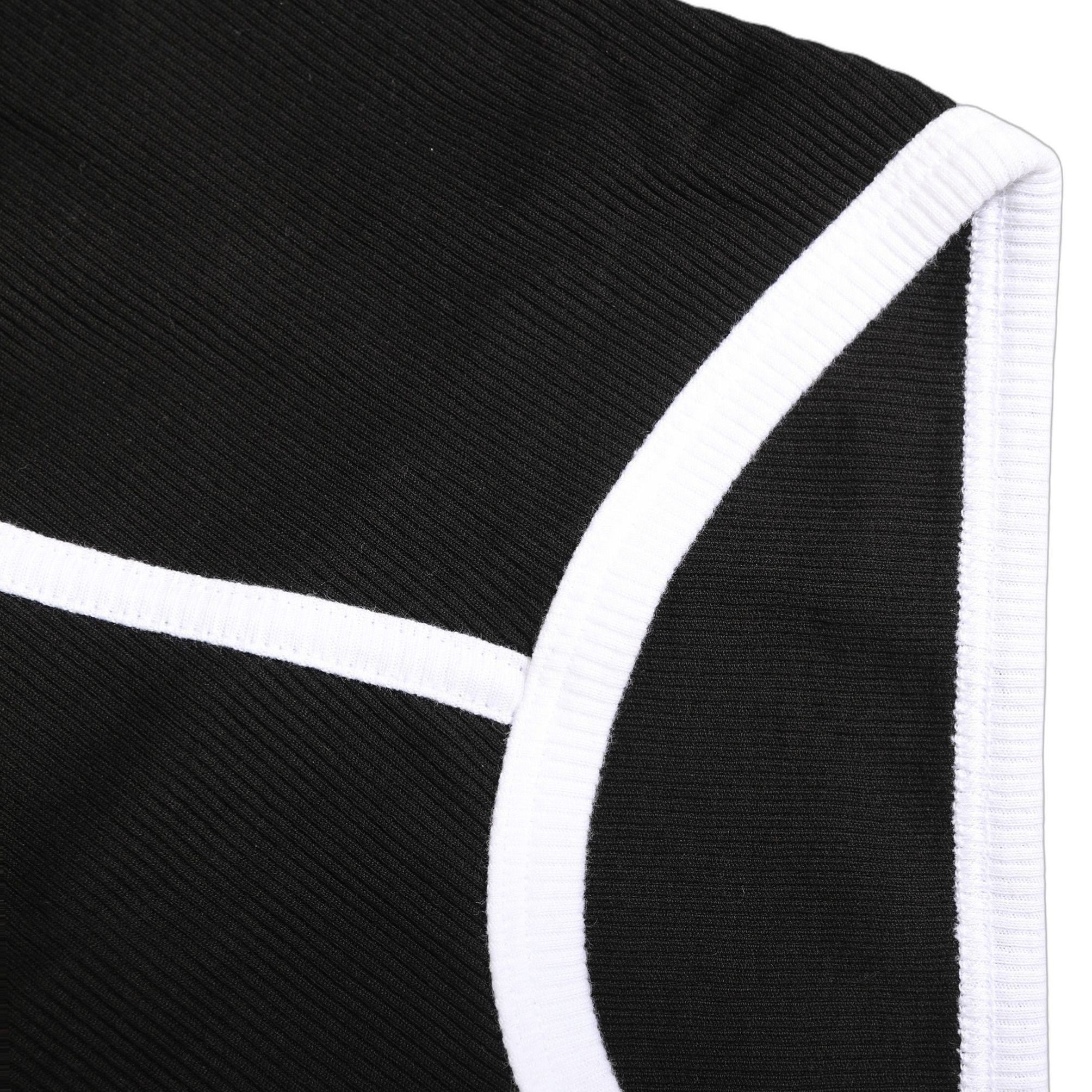 Dolce & Gabbana Black White Logo Waistband Coulotte Panty Underwear