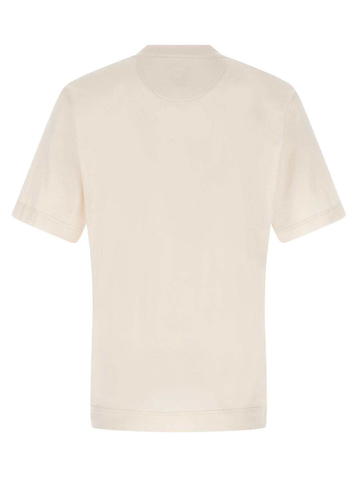 Fendi White Cotton T-Shirt