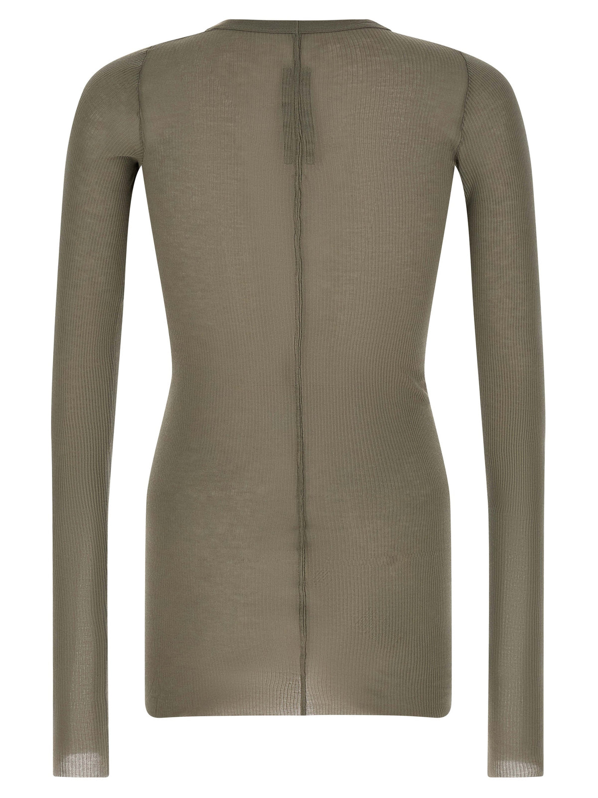Rick Owens Gray Viscose T-Shirt