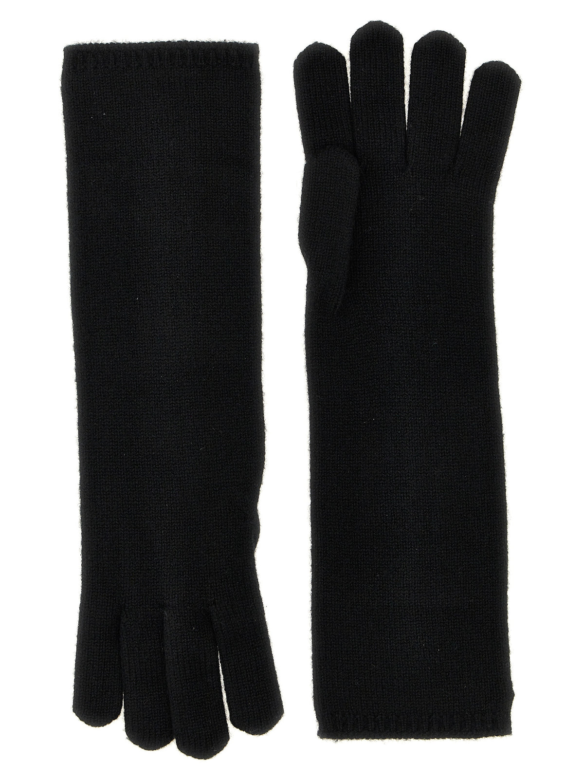 Max Mara Black Cashmere Gloves