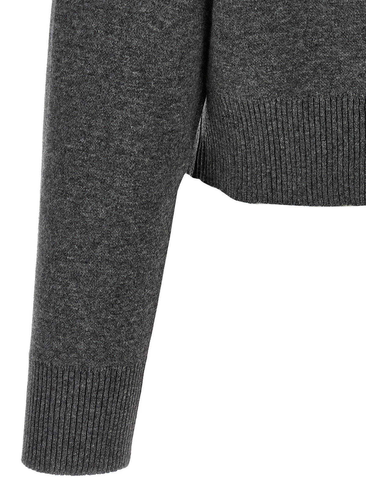 Brunello Cucinelli Gray Cashmere Cardigan