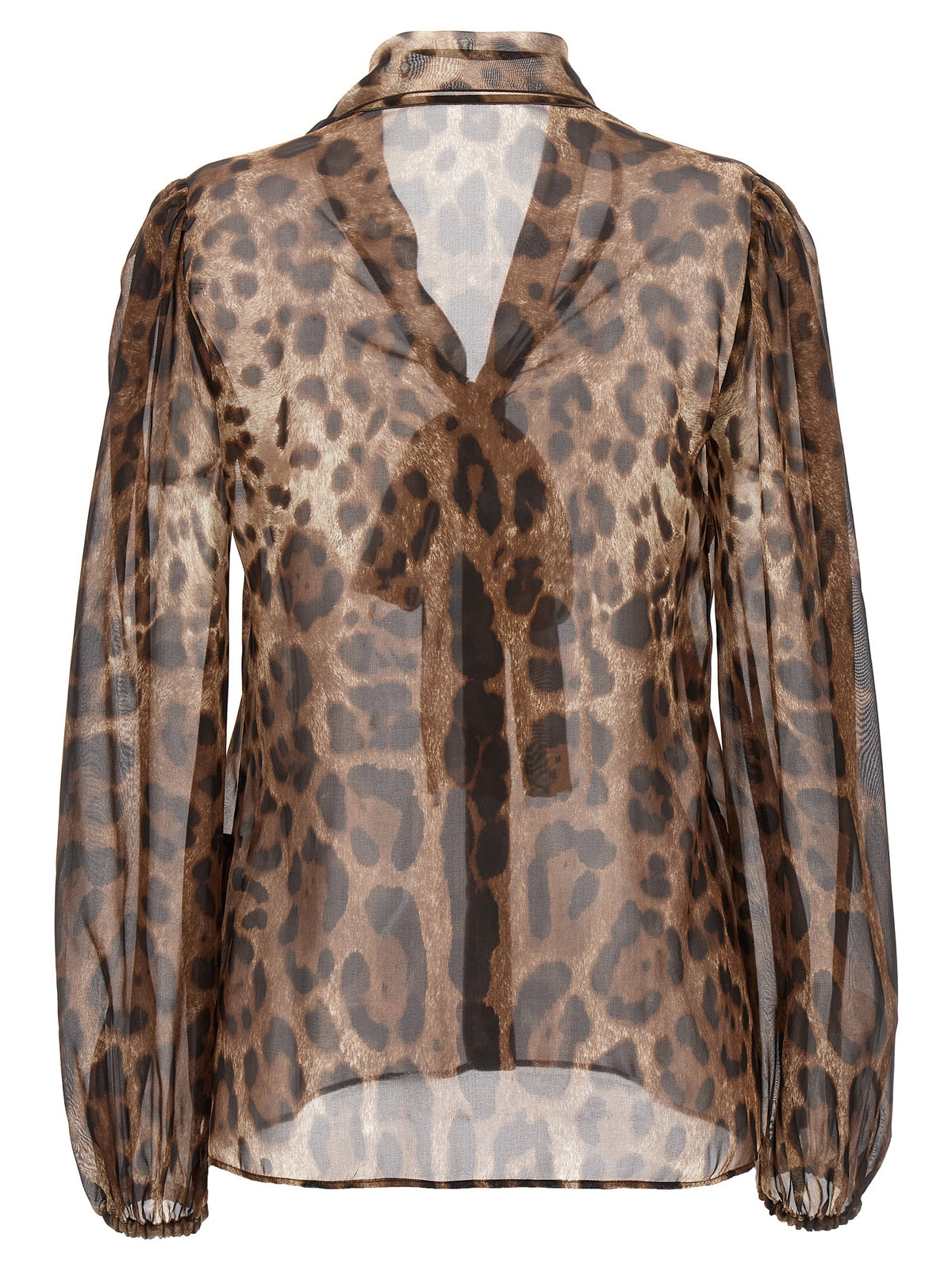 Dolce & Gabbana Multicolor Silk Blouse