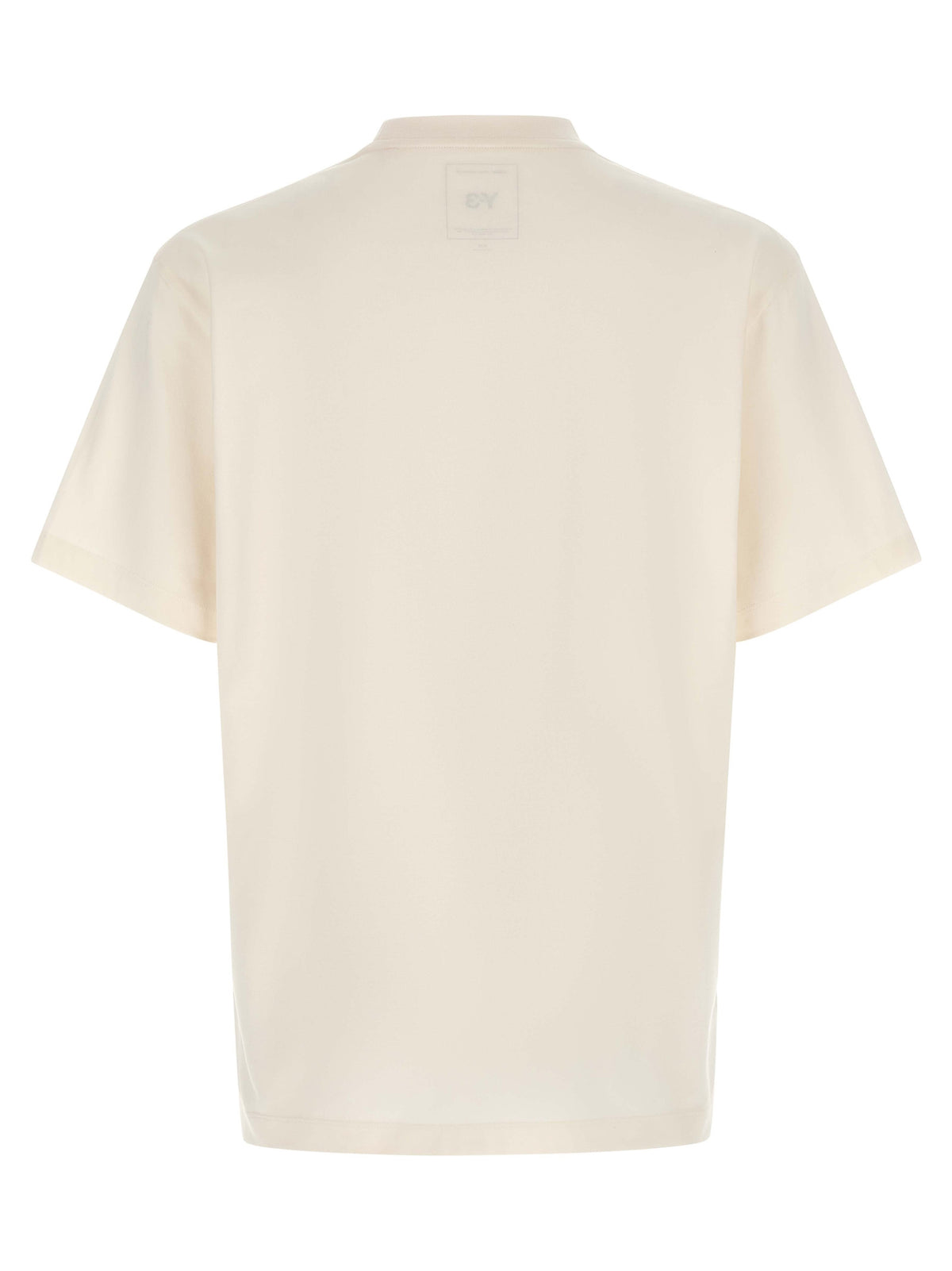 Y-3 White Cotton T-Shirt