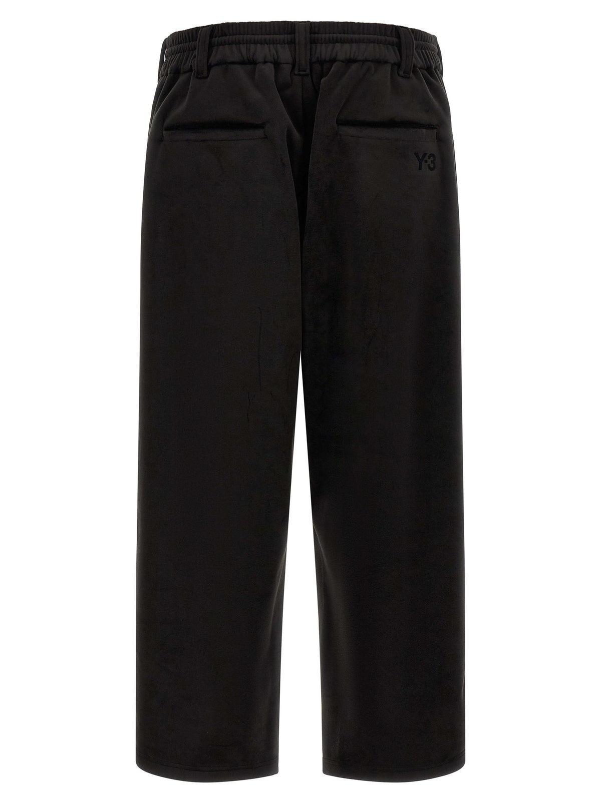 Y-3 Black Recycled Polyester Joggers (Workout Pants)