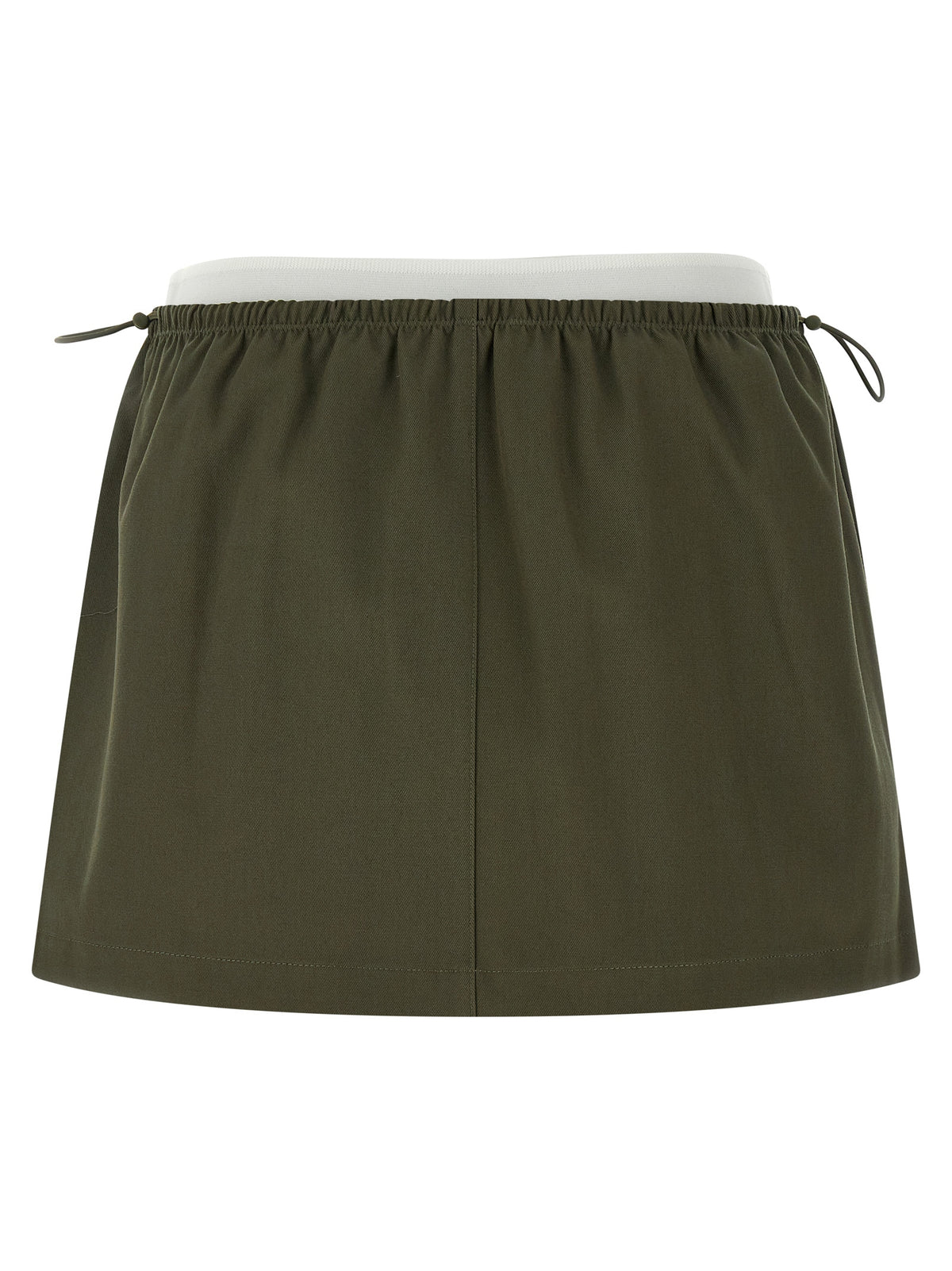 Alexander Wang Bicolor Cotton Long Skirt