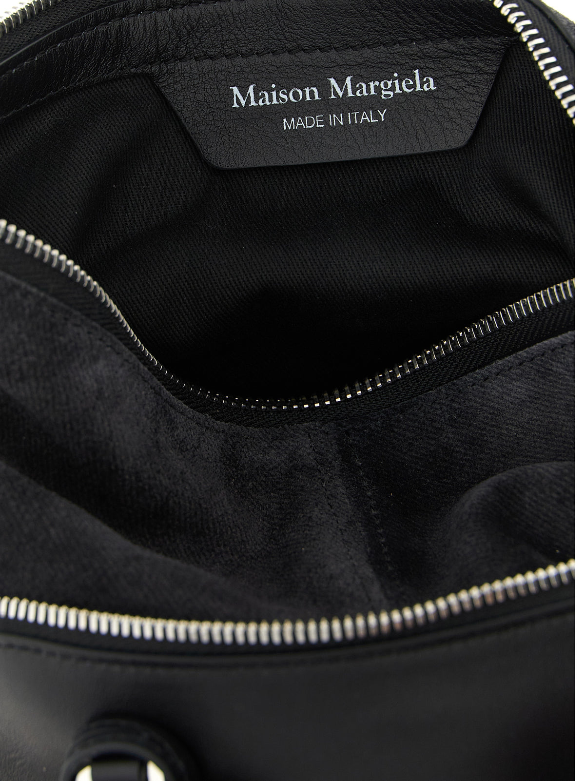 Maison Margiela Black Calfskin Shoulder Bag