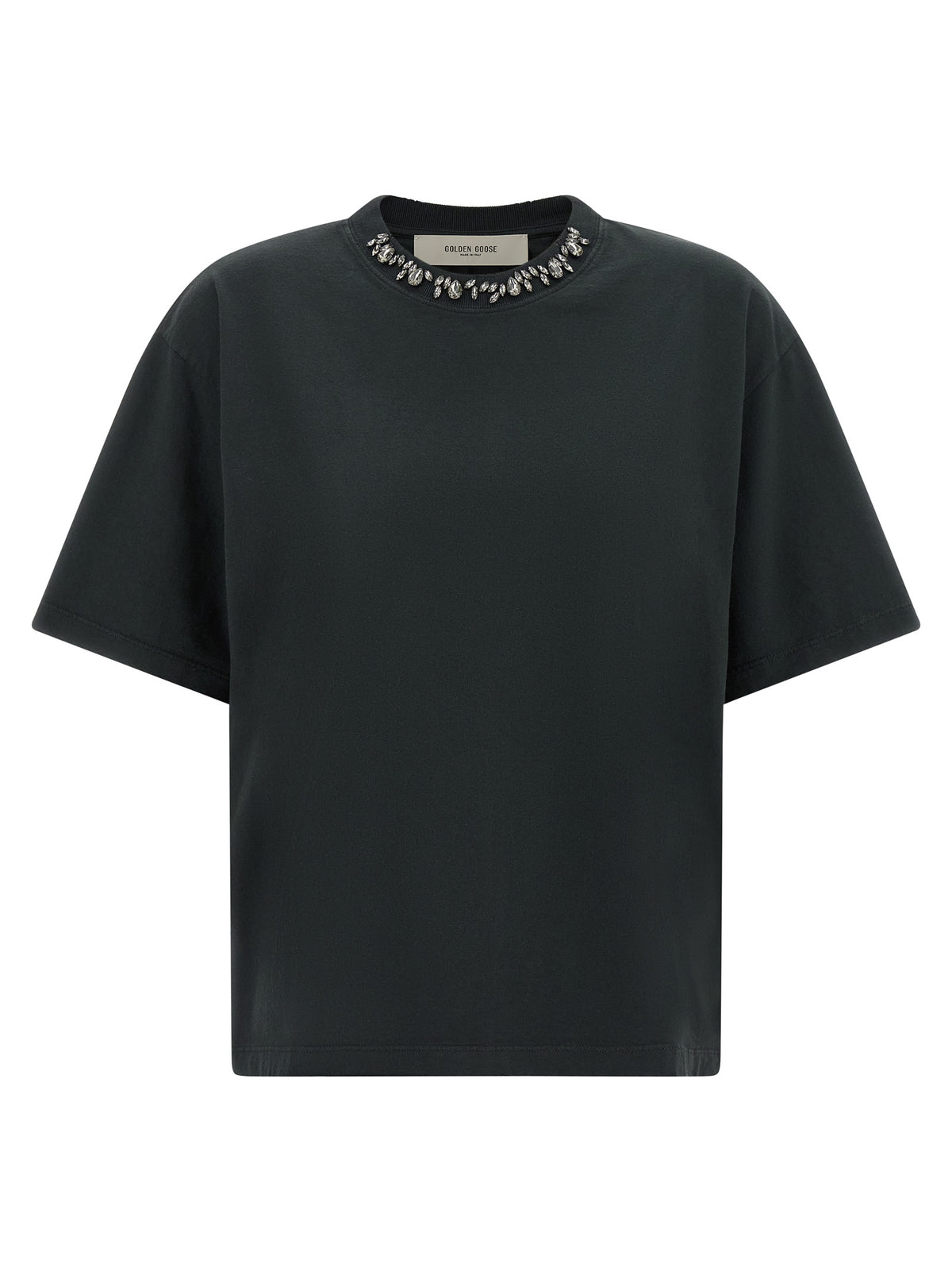Golden Goose Black Cotton T-Shirt