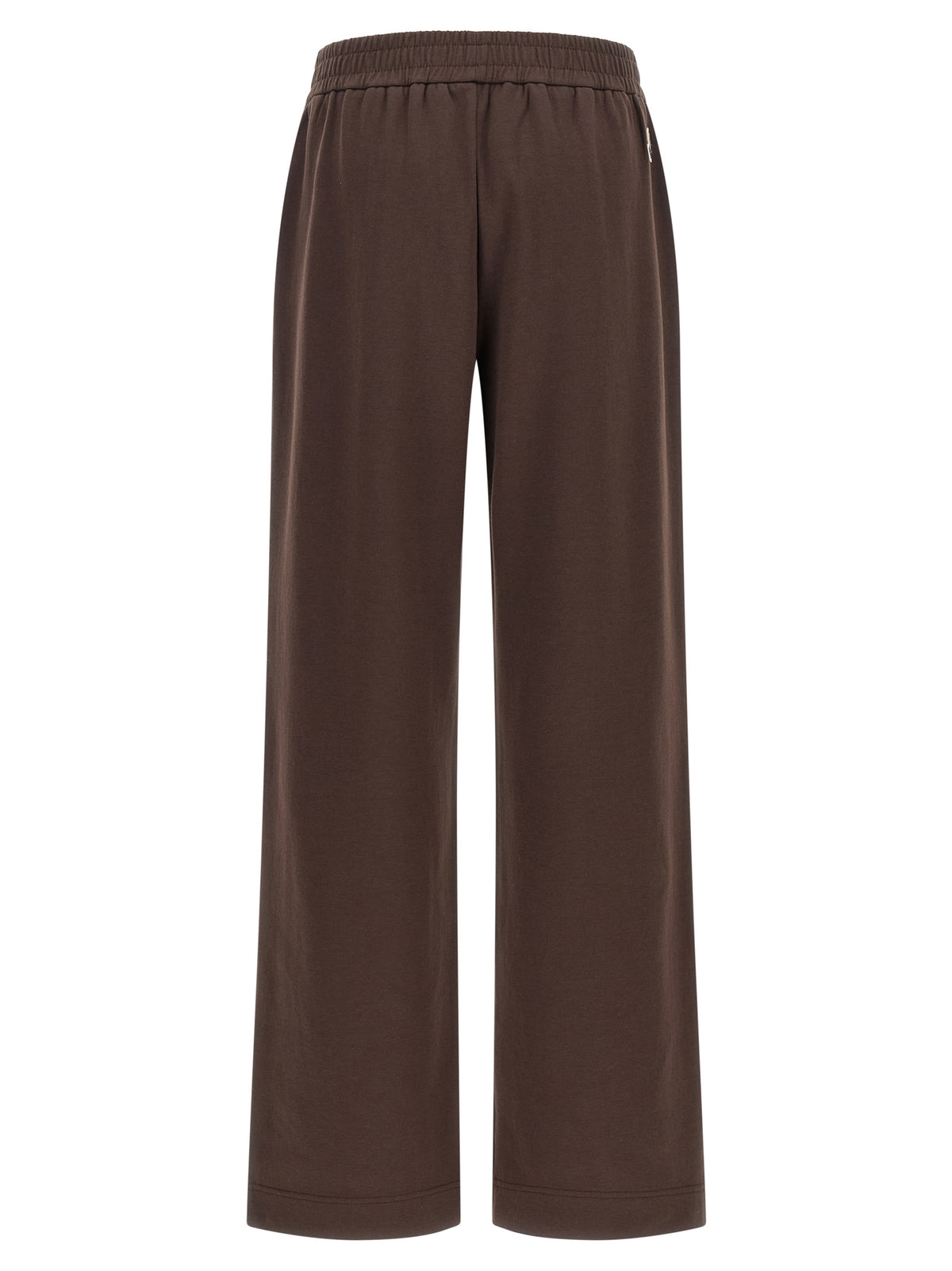 Moncler Brown Cotton Joggers (Workout Pants)