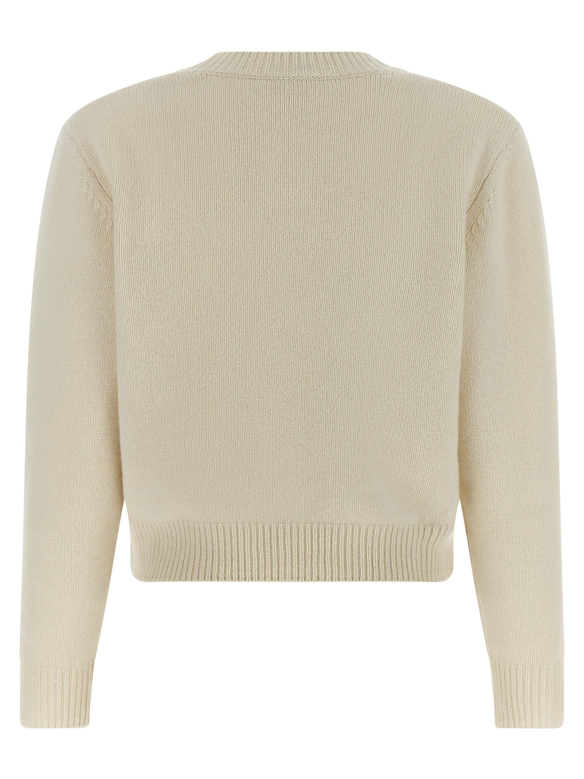 A.P.C. White Wool Cardigan