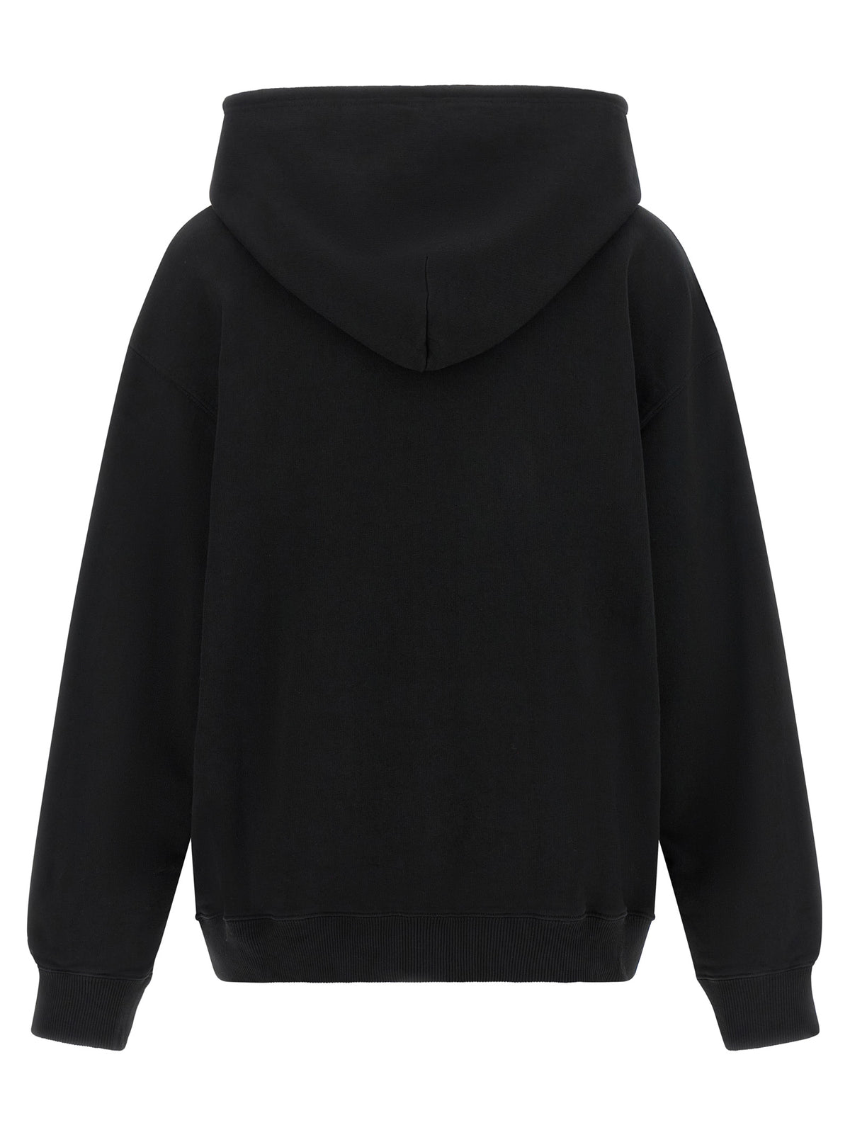 MM6 Maison Margiela Black Cotton Sweatshirt