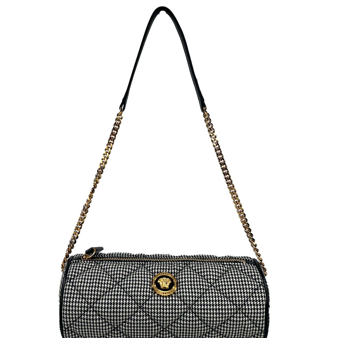 Versace Medusa Quilted Evening Sling Crossbody Bag