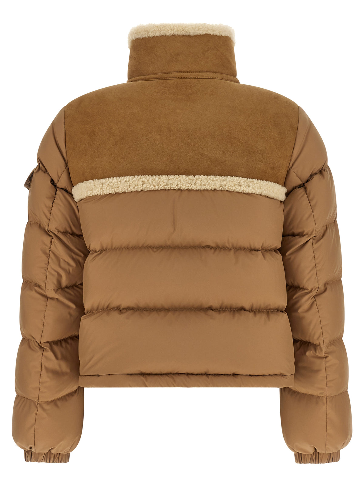 Moncler Beige Polyester Full-Length Jacket