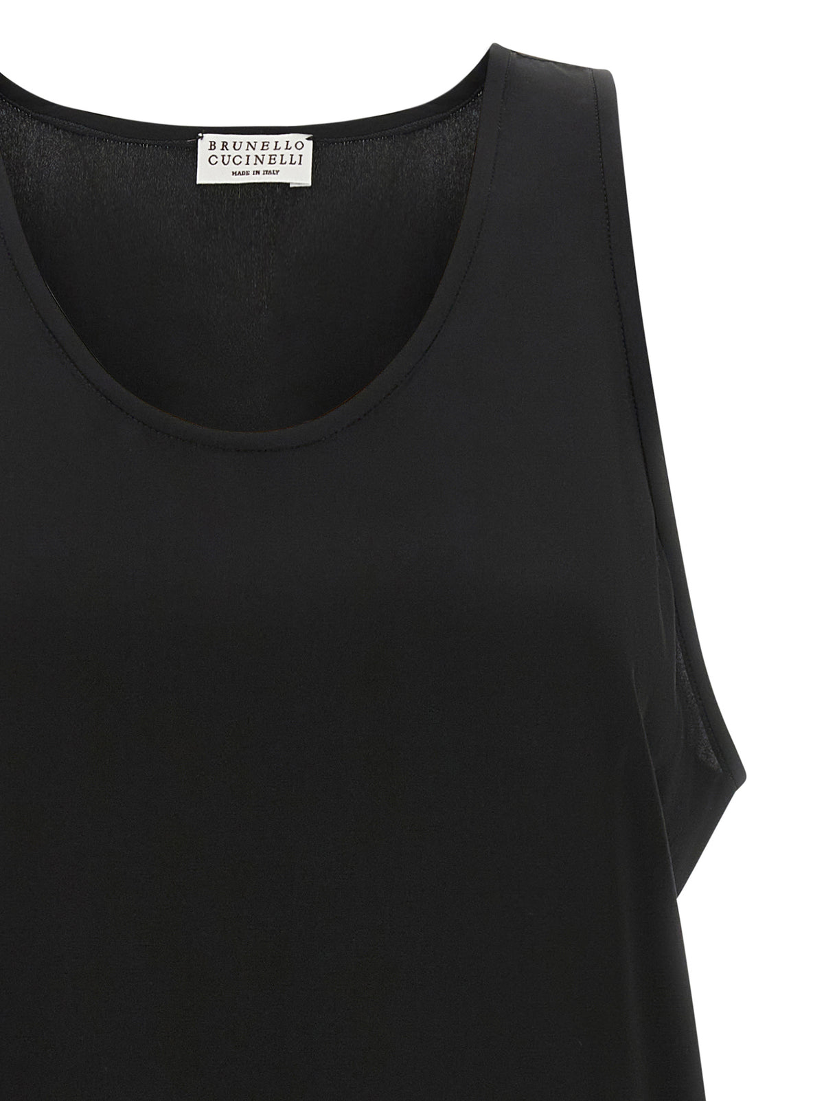 Brunello Cucinelli Black Silk Shirt