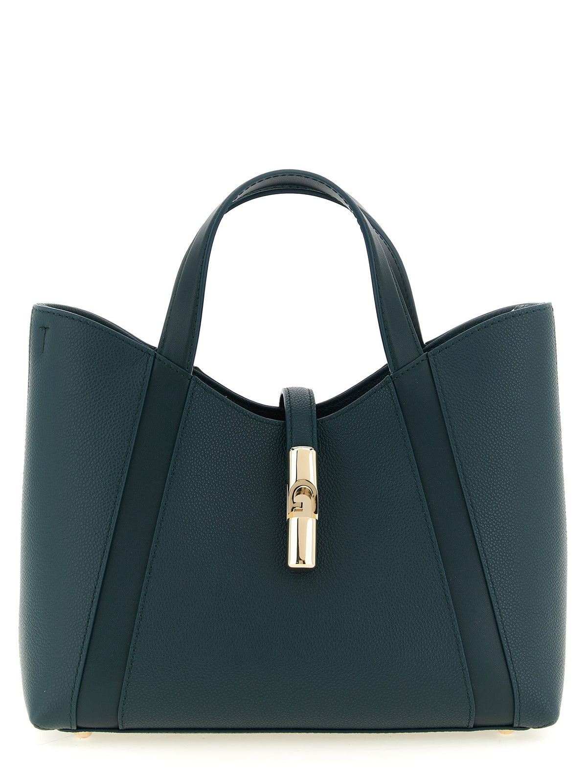 Furla Bicolor Calfskin Tote Bag