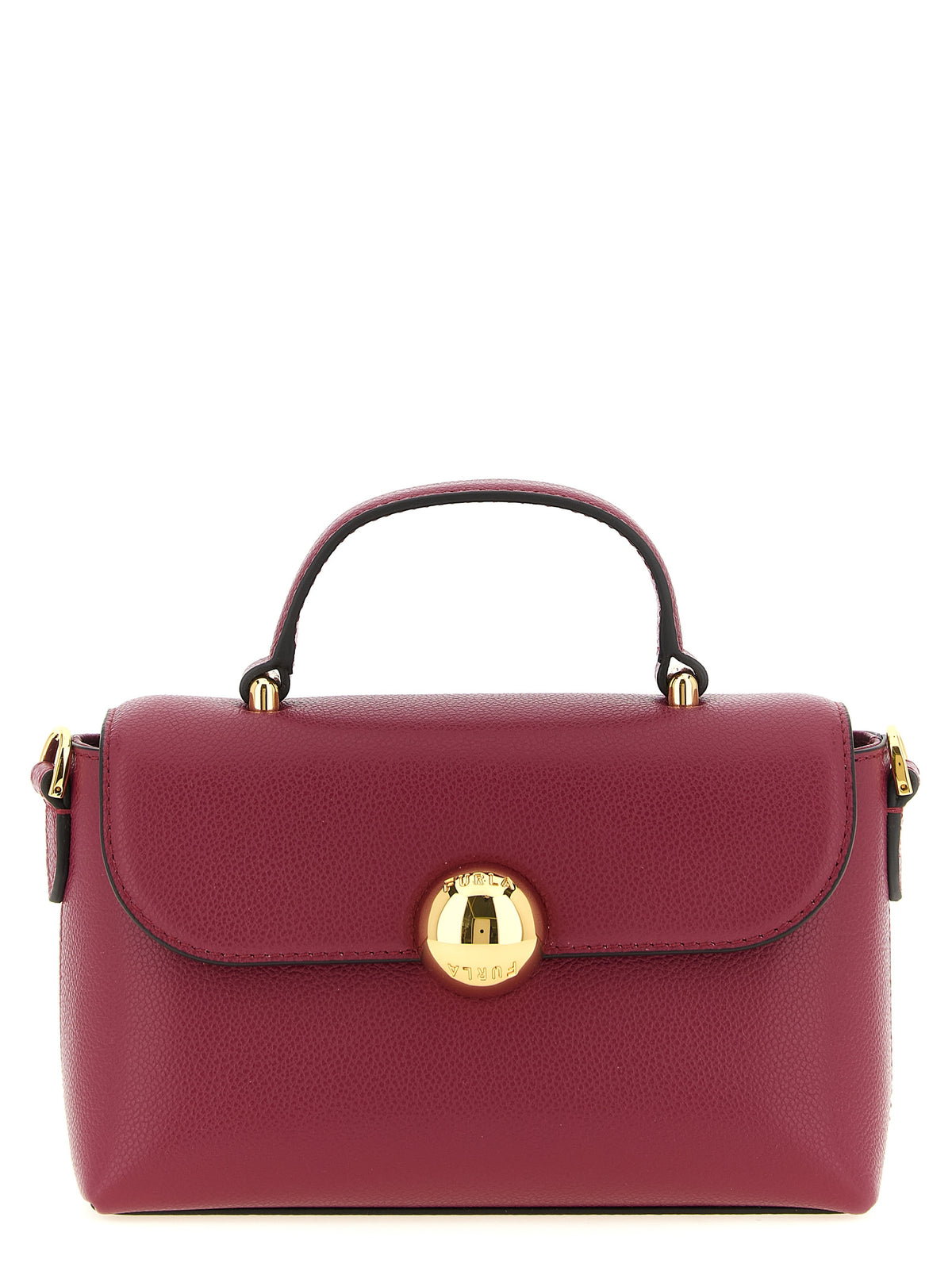 Furla Red Calfskin Handbag
