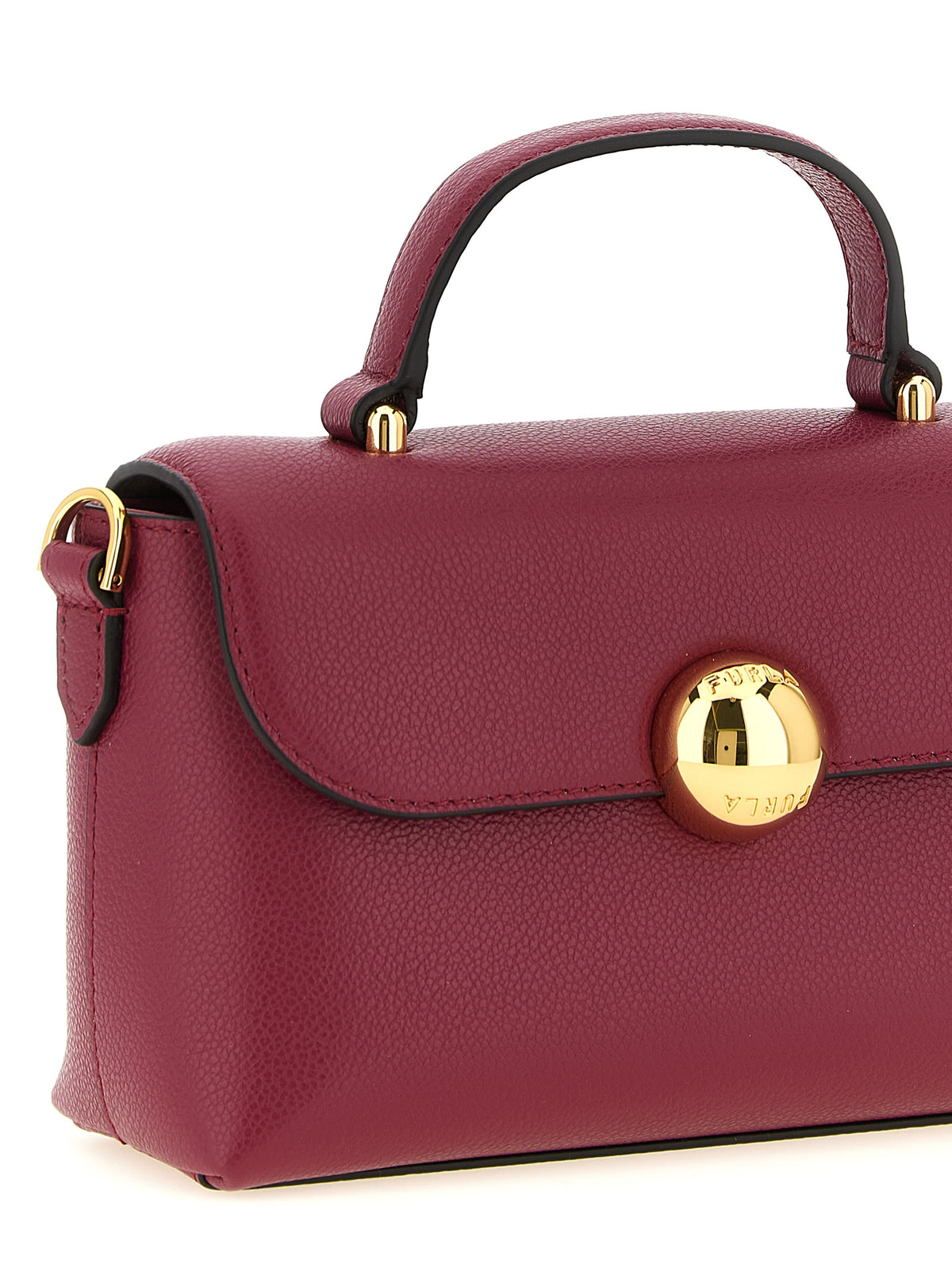 Furla Red Calfskin Handbag