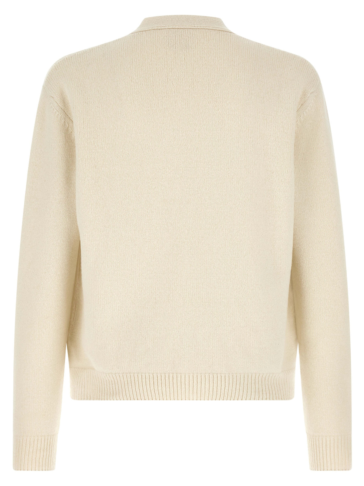 A.P.C. White Wool Cardigan