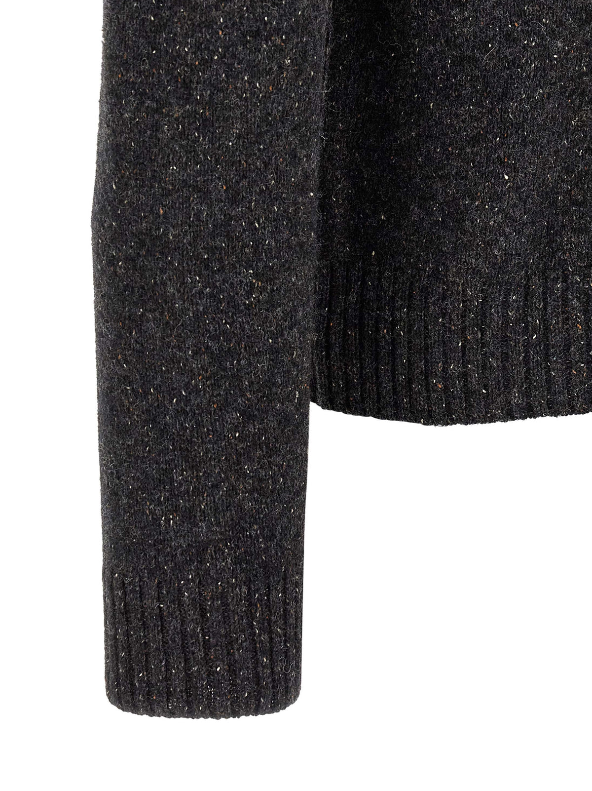 Moschino Gray Wool Cardigan