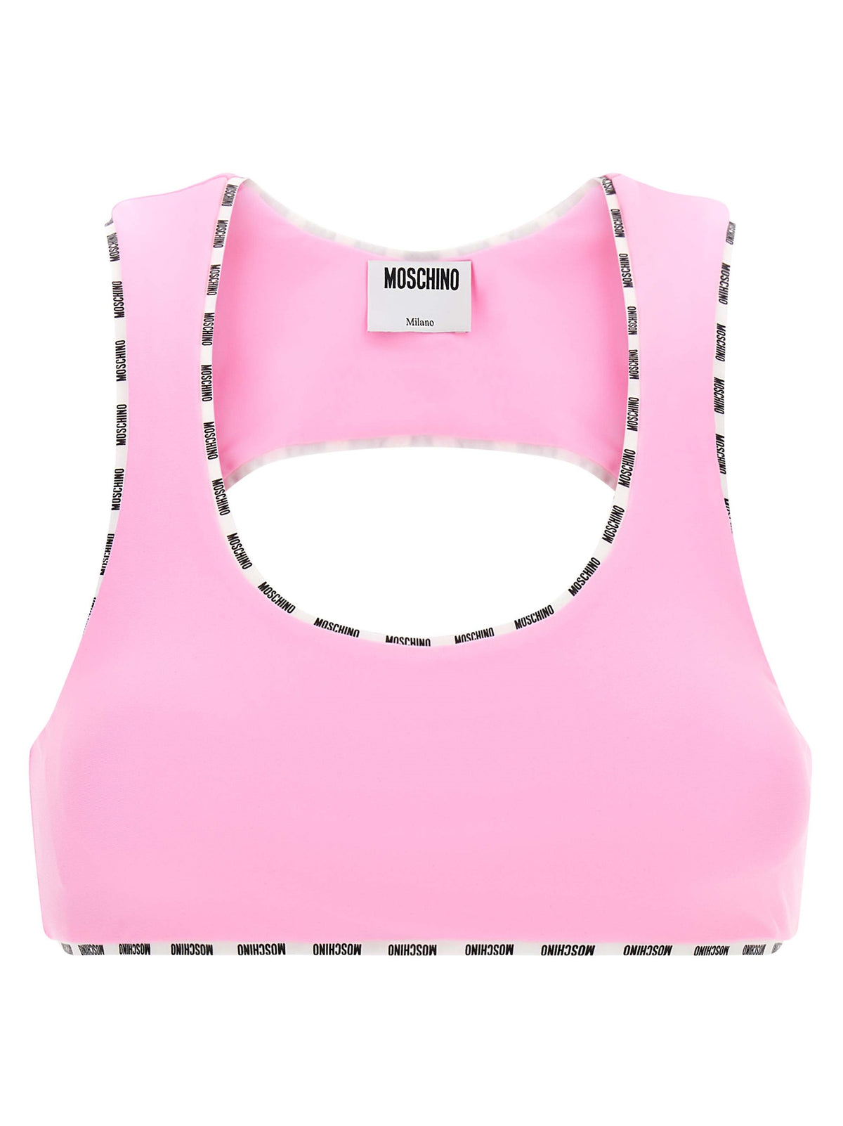 Moschino Multicolor Polyamide Sport Bra