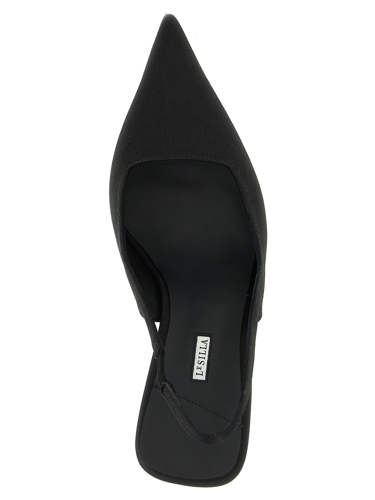 LE SILLA Black Viscose High Heel Pumps