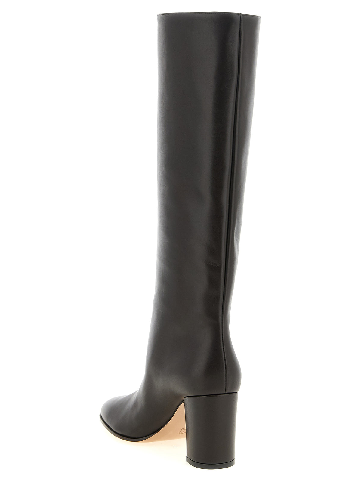 Gianvito Rossi Brown Calfskin Over The Knee