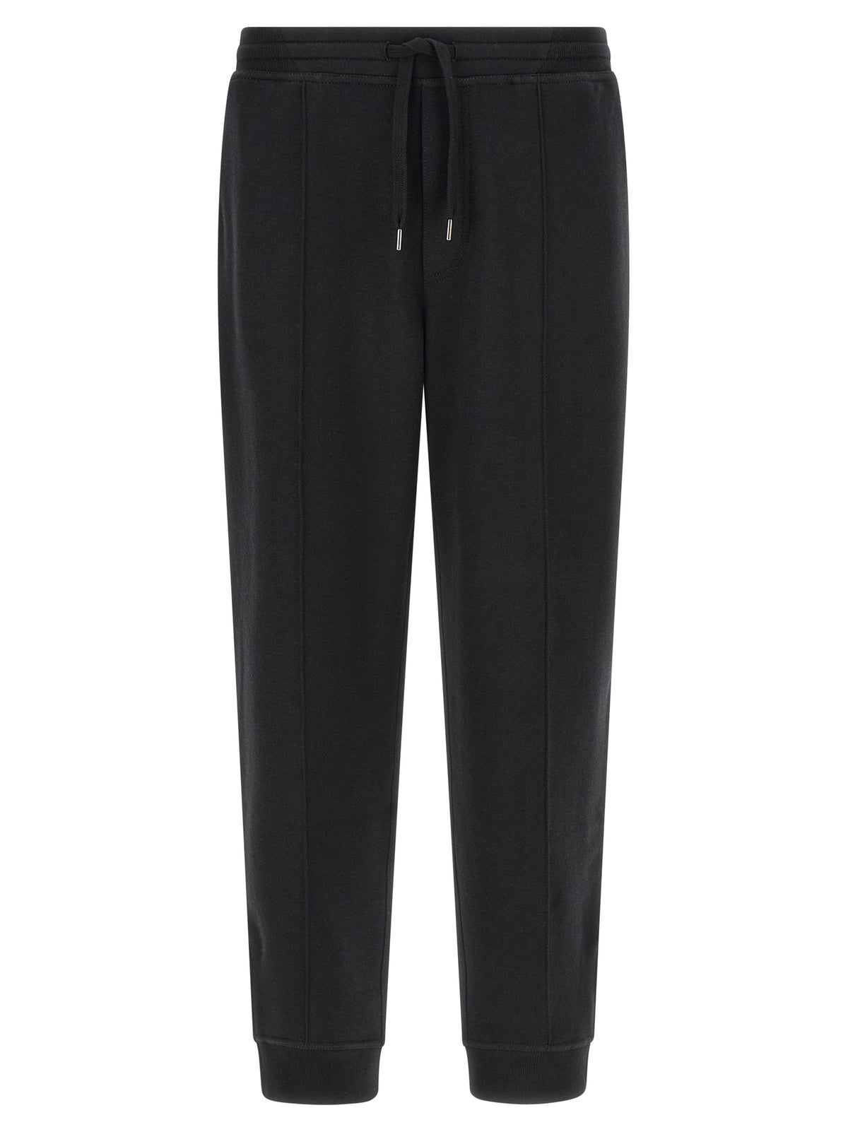 Brunello Cucinelli Black Cotton Joggers (Workout Pants)