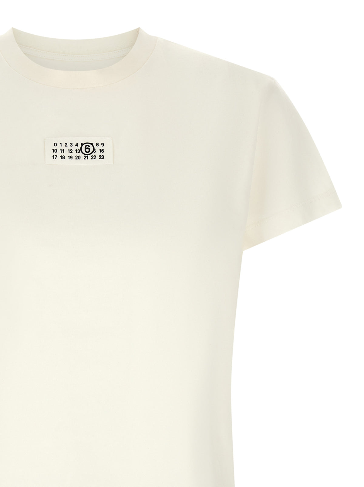 MM6 Maison Margiela White Cotton T-Shirt