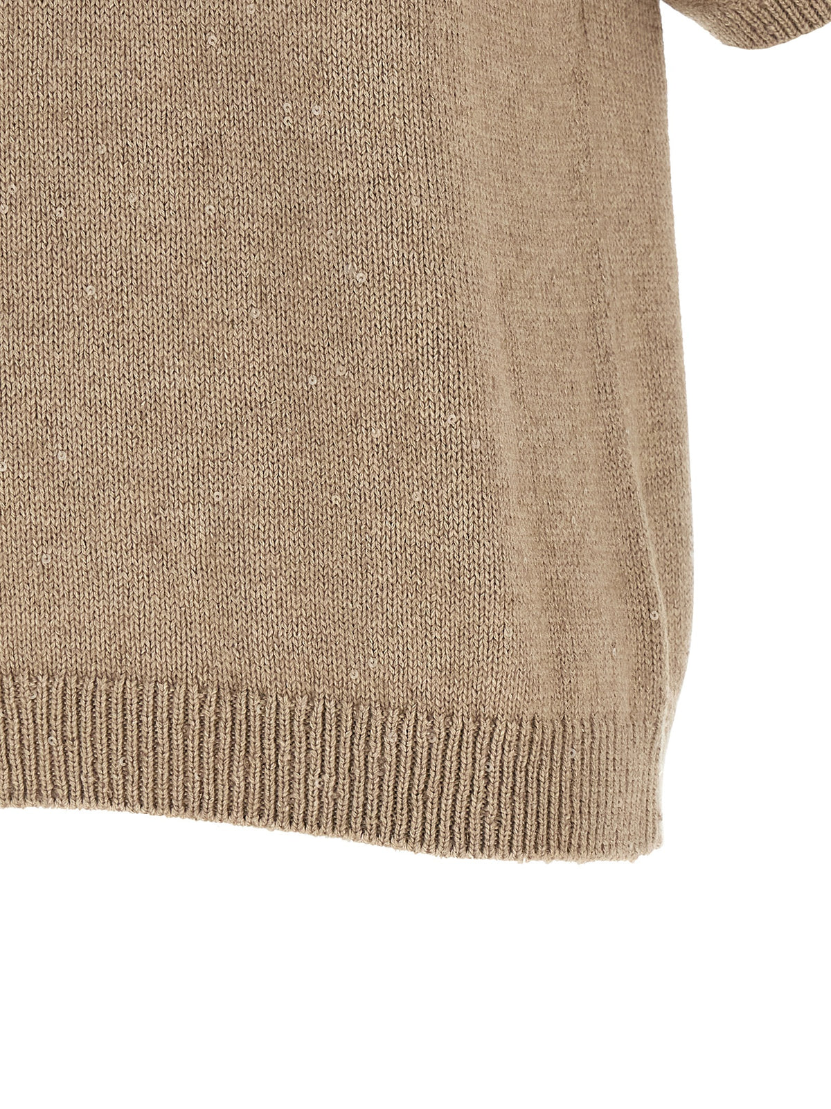 Brunello Cucinelli Beige Cashmere Cardigan