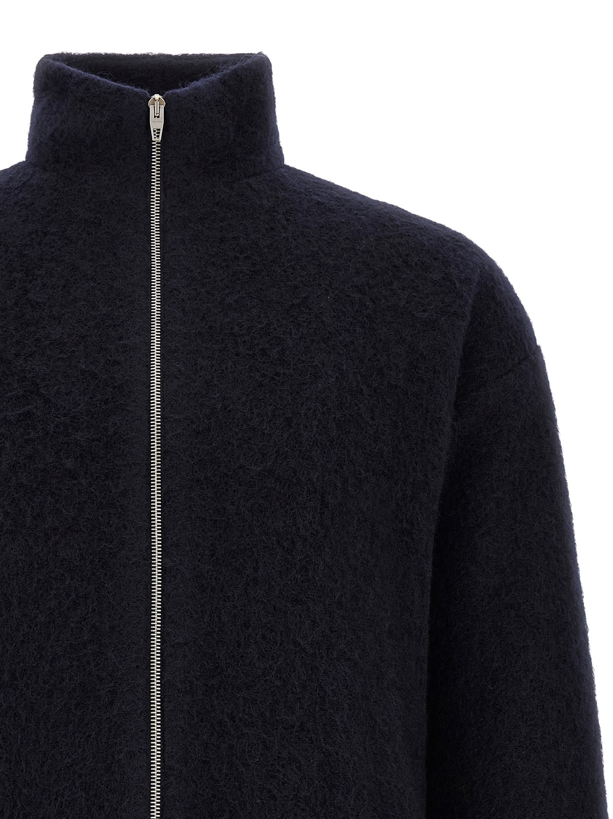 Jil Sander Blue Wool Sweatshirt