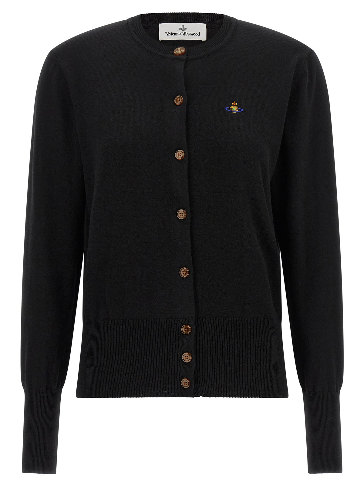 Vivienne Westwood Black Cotton Cardigan