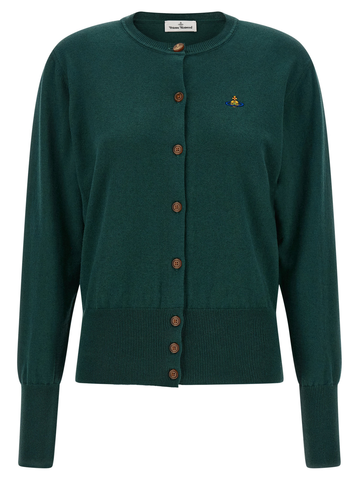 Vivienne Westwood Bicolor Cotton Cardigan
