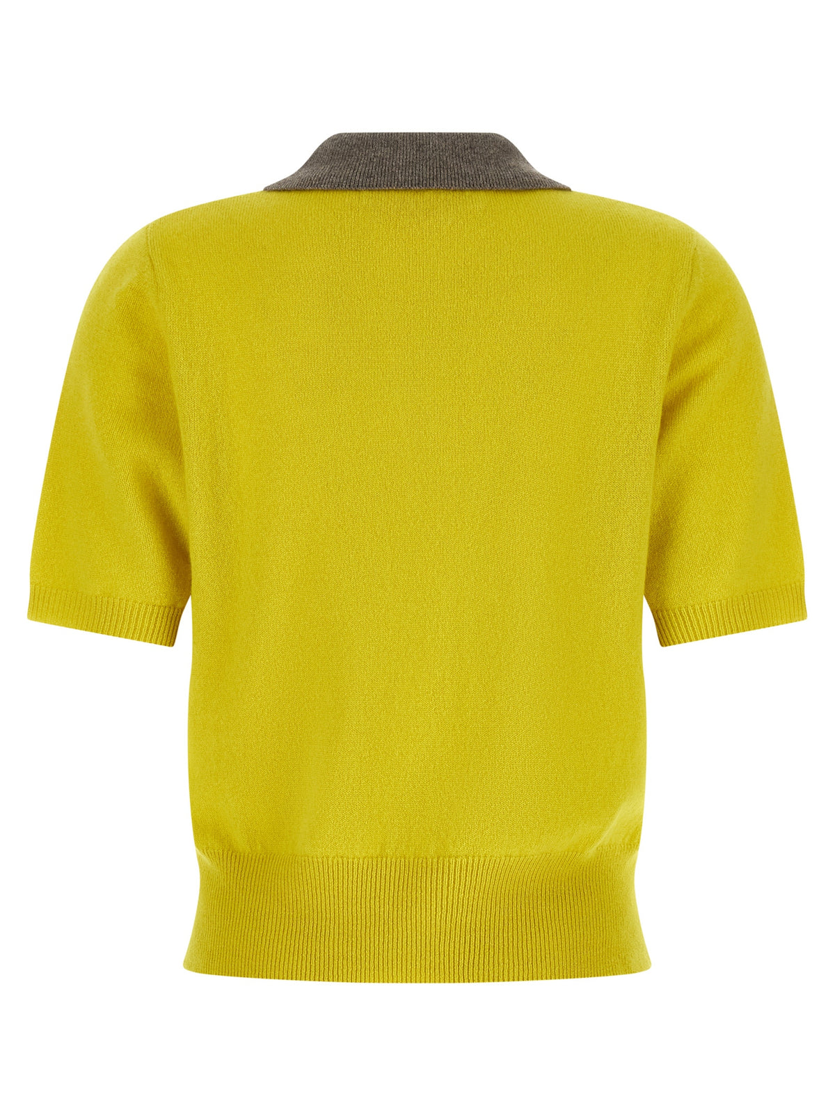 Marni Bicolor Cashmere Polo Shirt