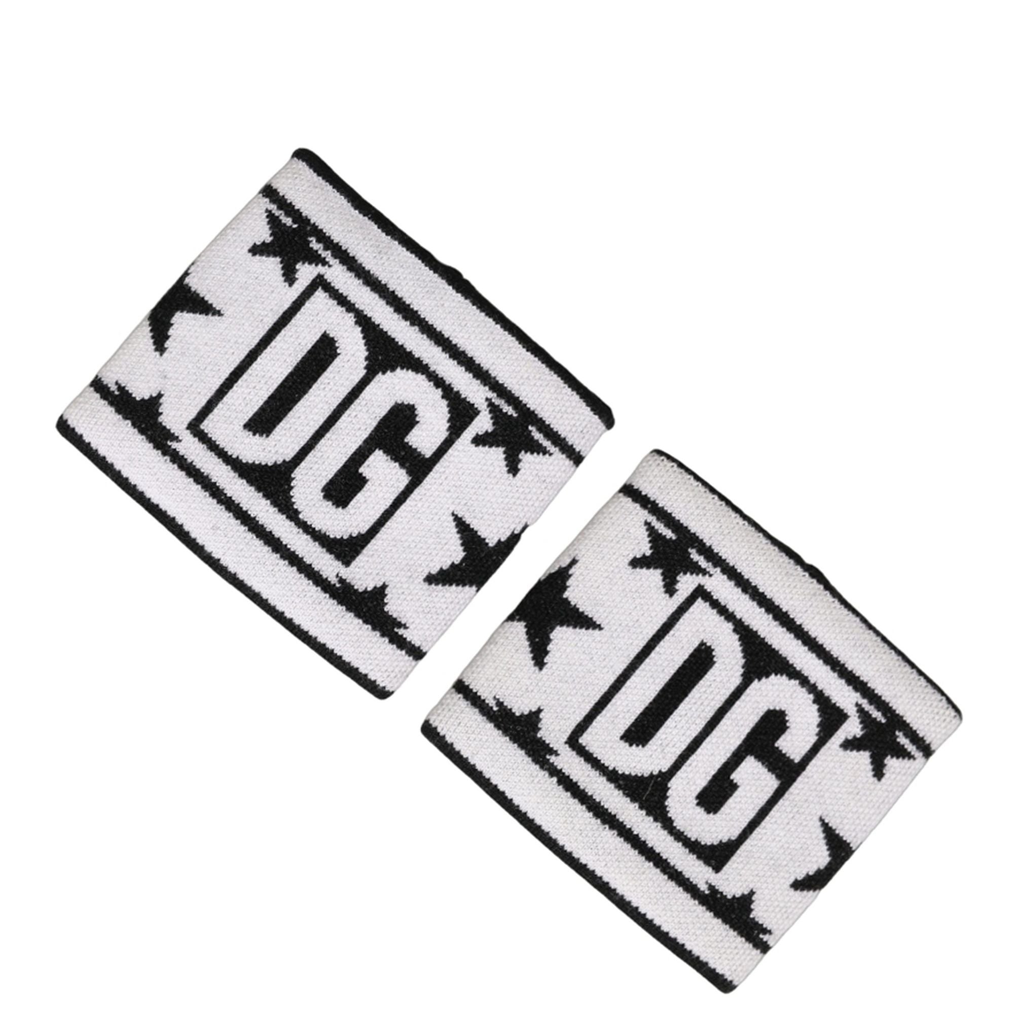 Dolce & Gabbana Men Set White Black Wool Logo #DGMILLENNIALS Wristband