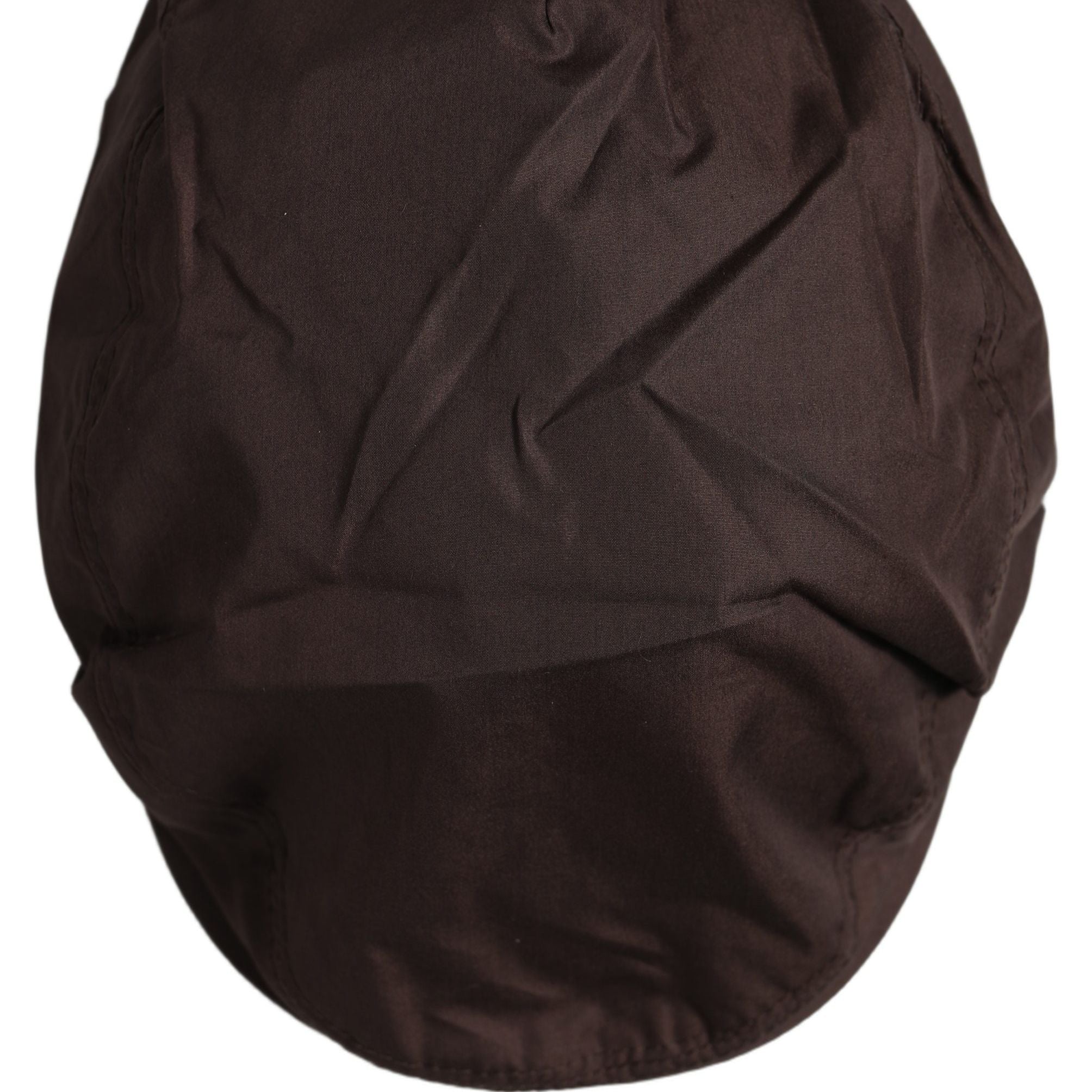 Dolce & Gabbana Men Brown Cotton Newsboy Capello Cabbie Hat