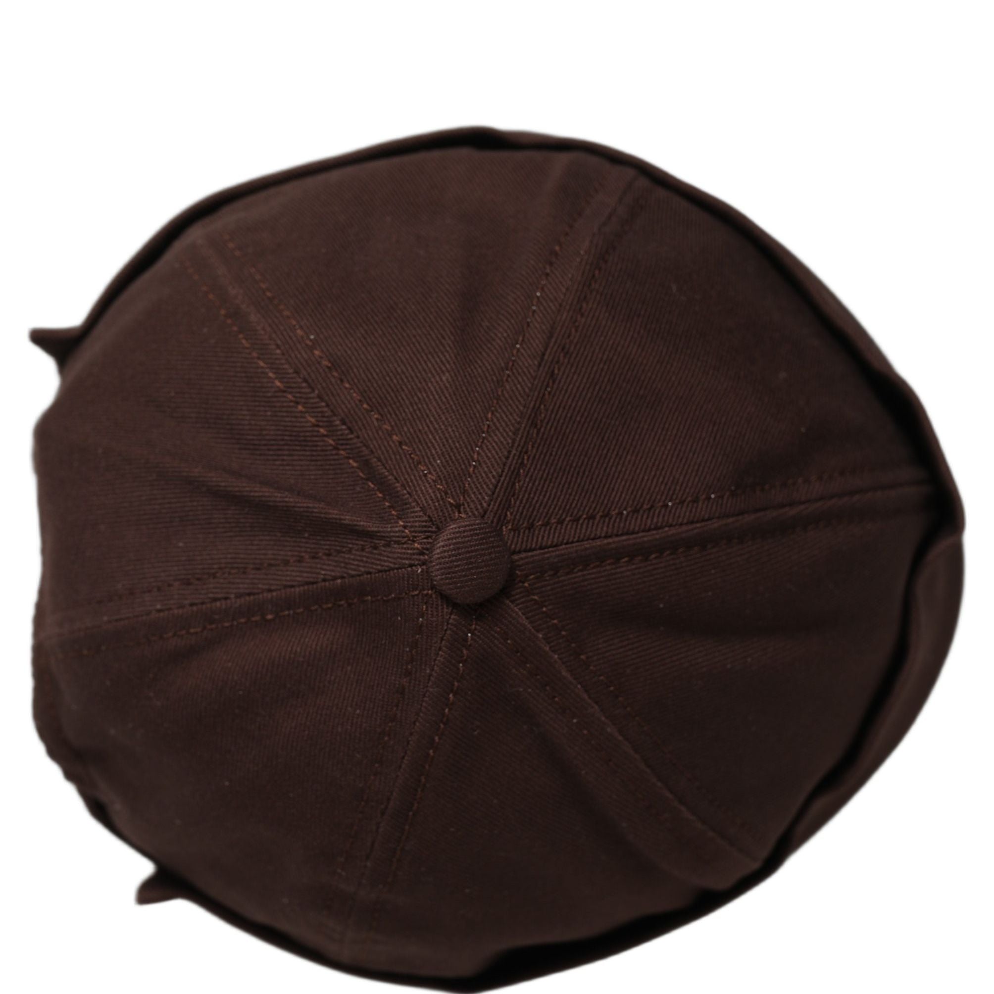 Dolce & Gabbana Men Brown Cotton Docker Capello Brimless Hat