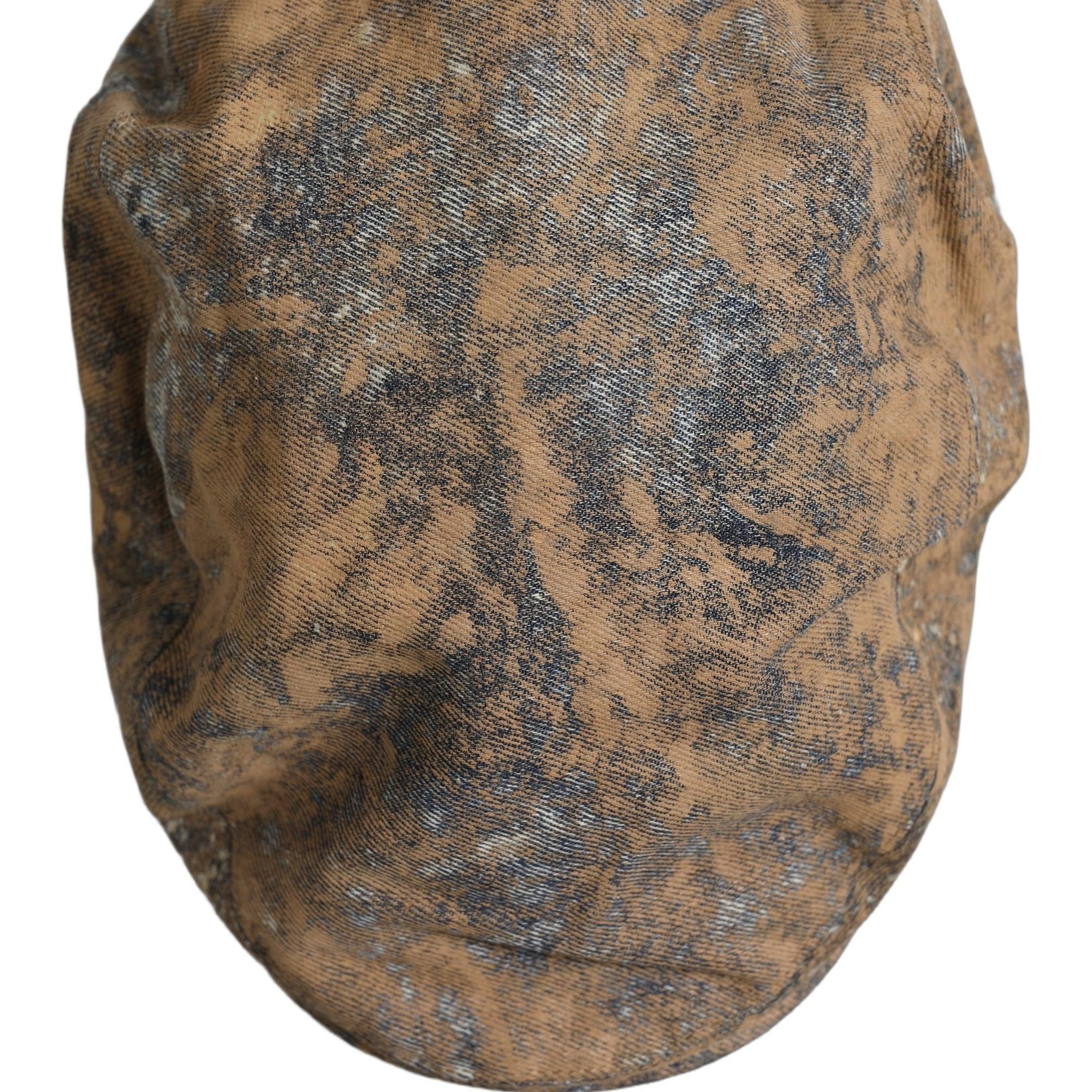 Dolce & Gabbana Men Brown Cotton Newsboy Capello Cabbie Hat