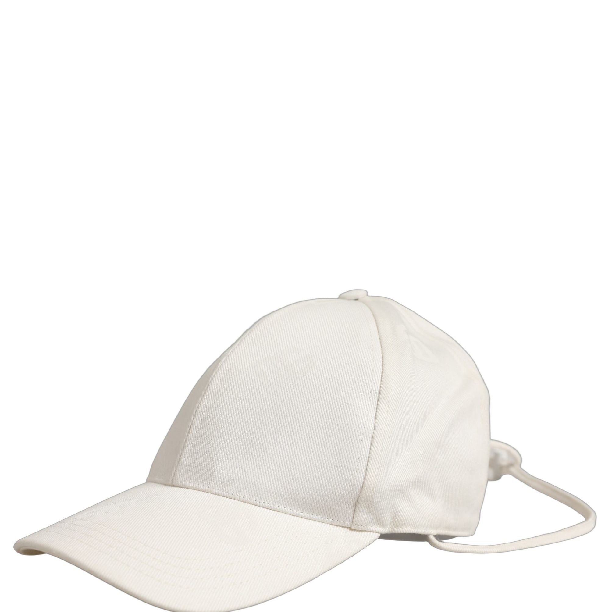 Dolce & Gabbana Men White Cotton Stretch Baseball Capello Hat