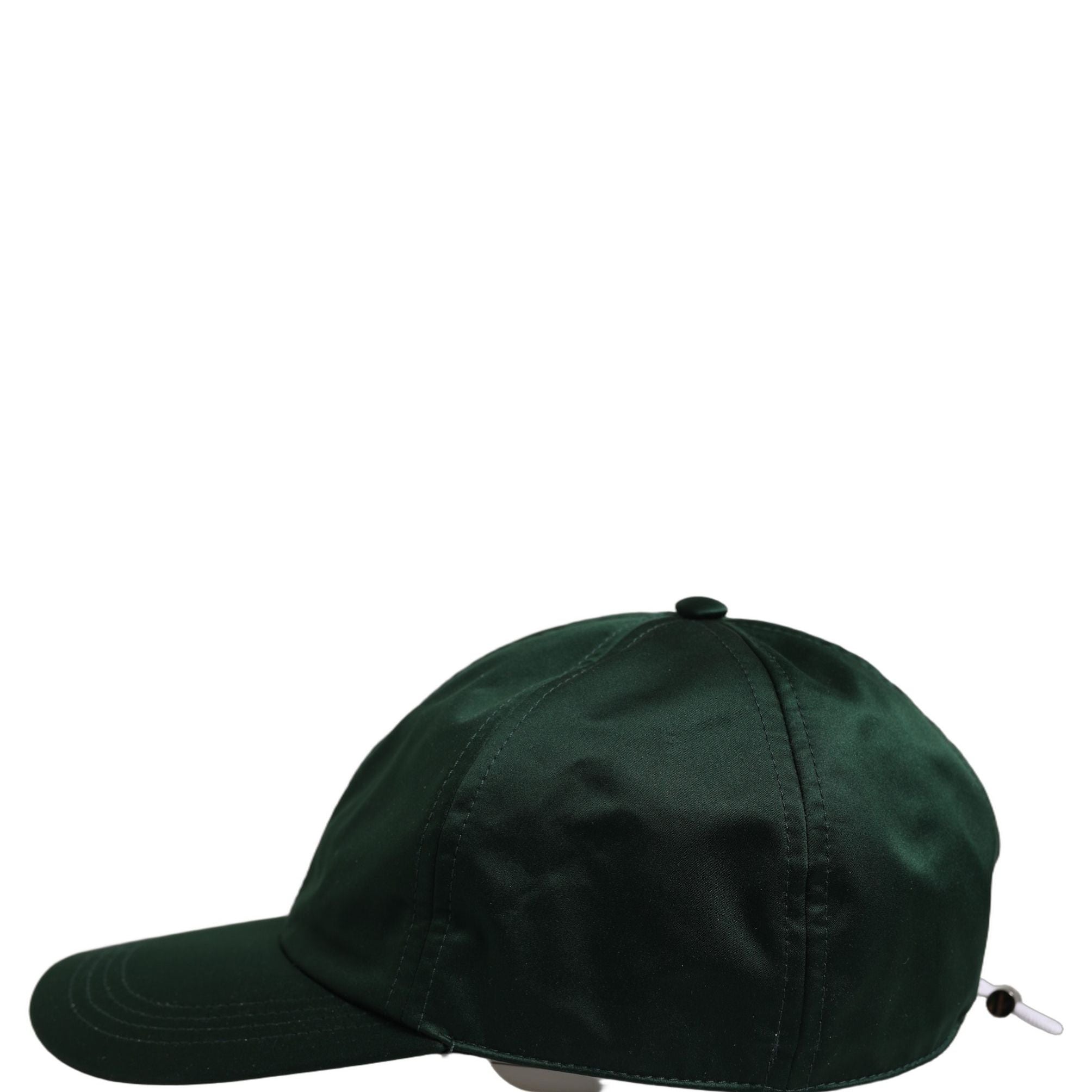 Dolce & Gabbana Men Deep Green Cotton Baseball Cap 6 Panels Hat